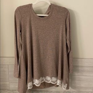 Long sleeve blouse